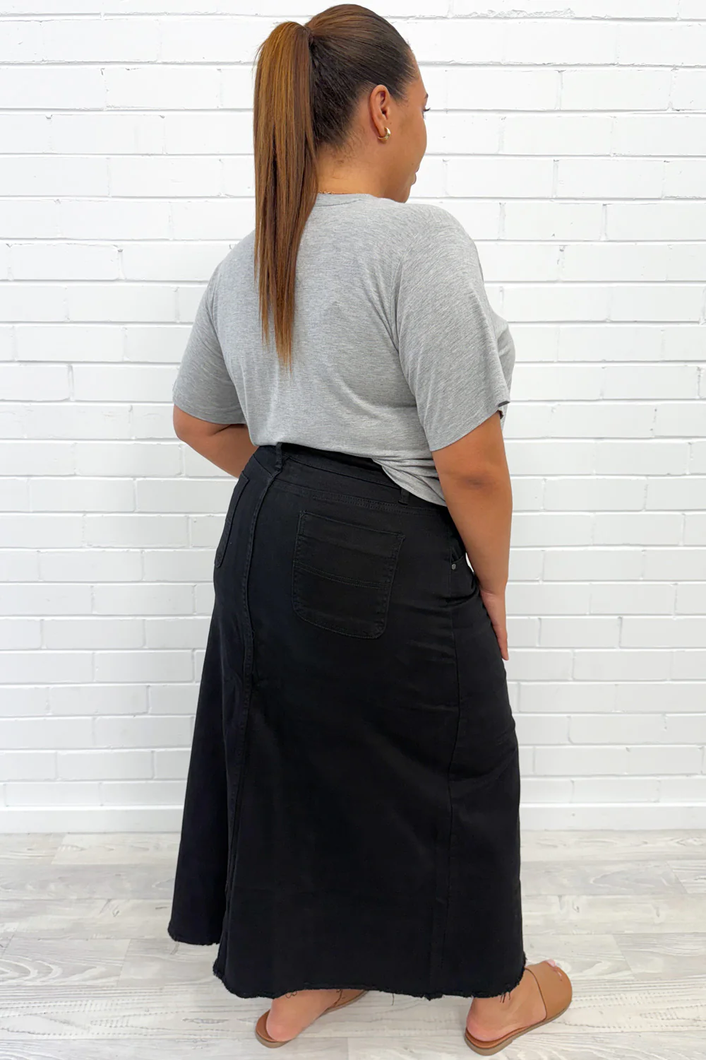 Gloucester Denim Maxi Skirt - Image 24