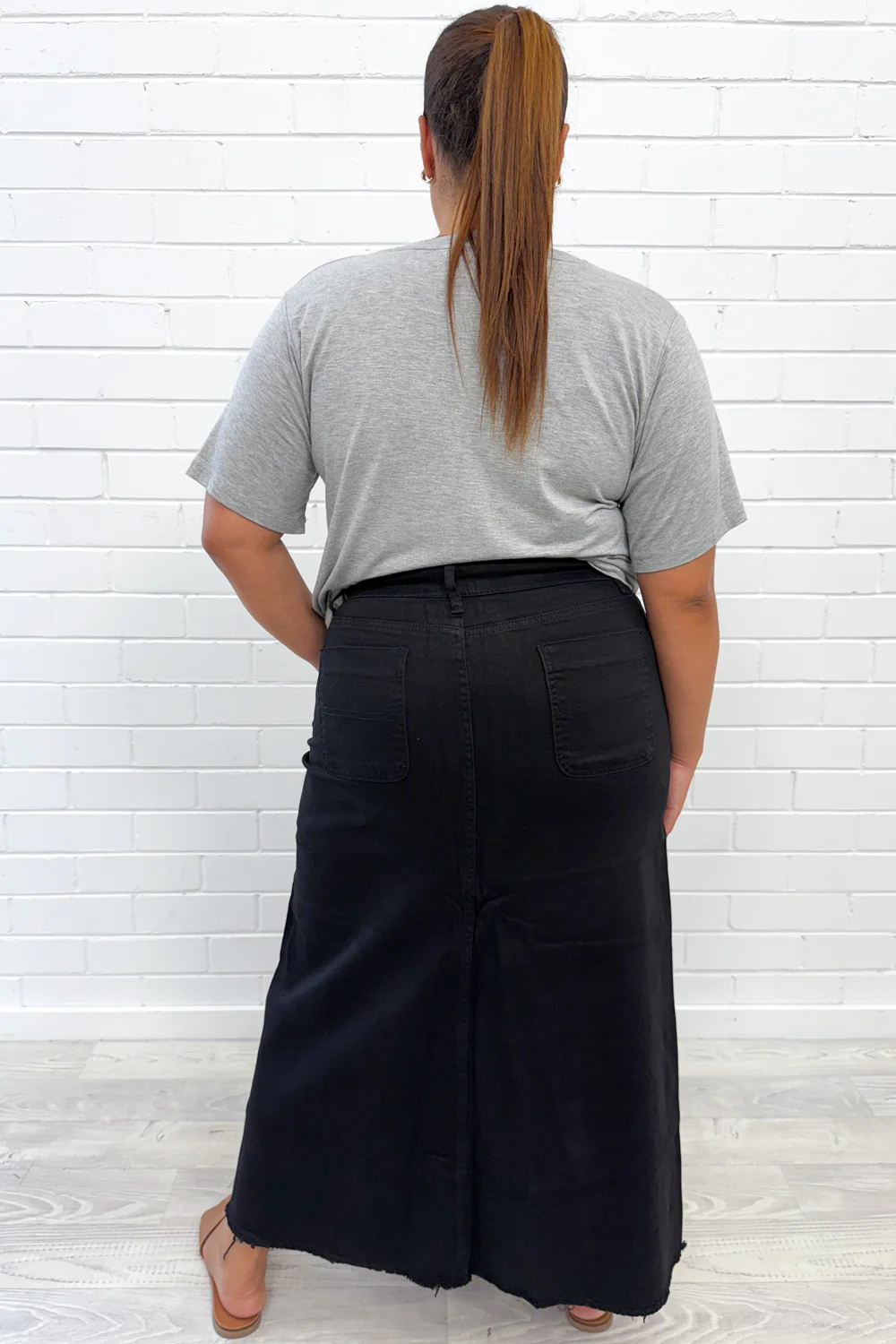 Gloucester Denim Maxi Skirt - Image 25