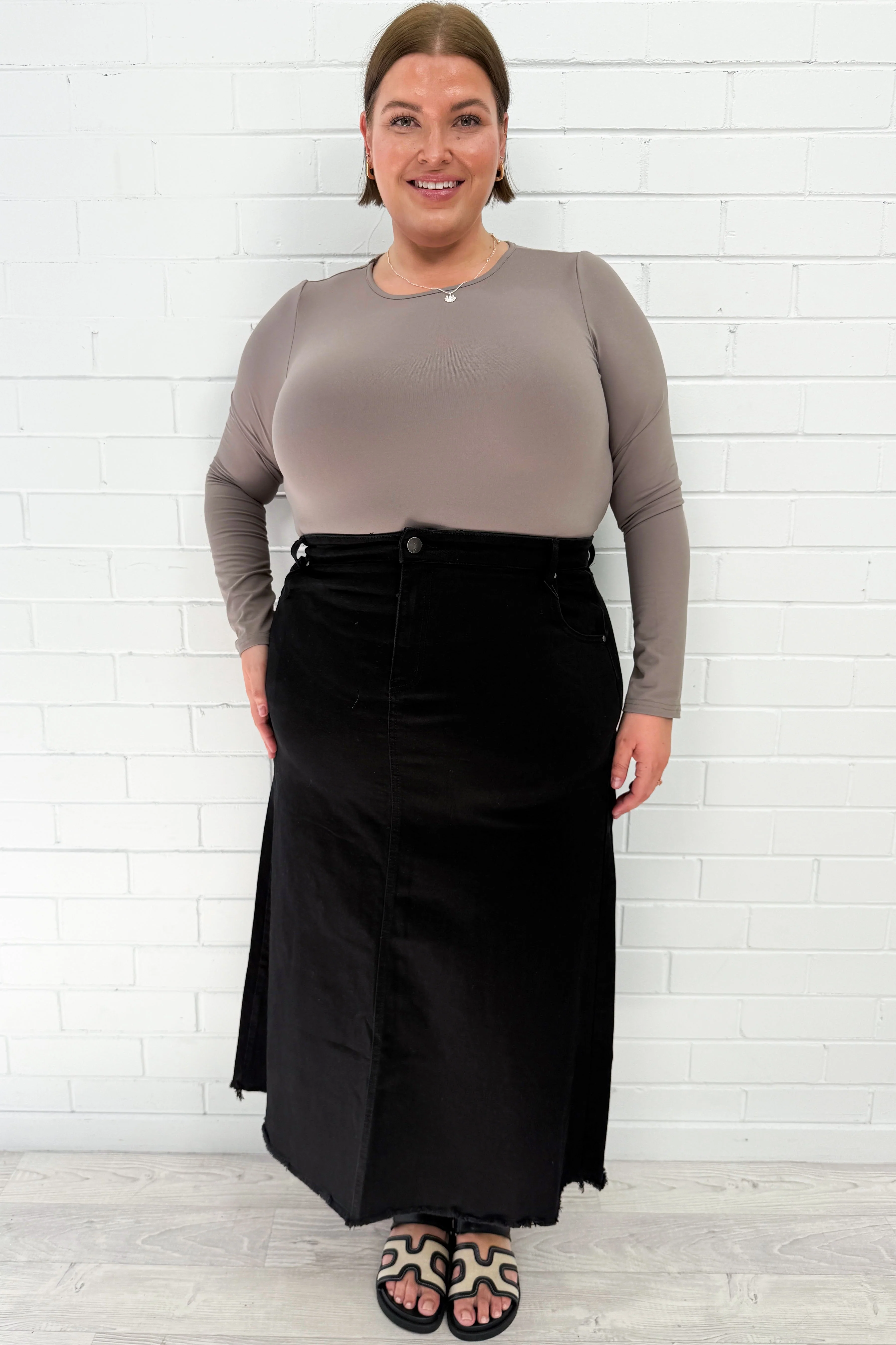 Gloucester Denim Maxi Skirt - Image 26