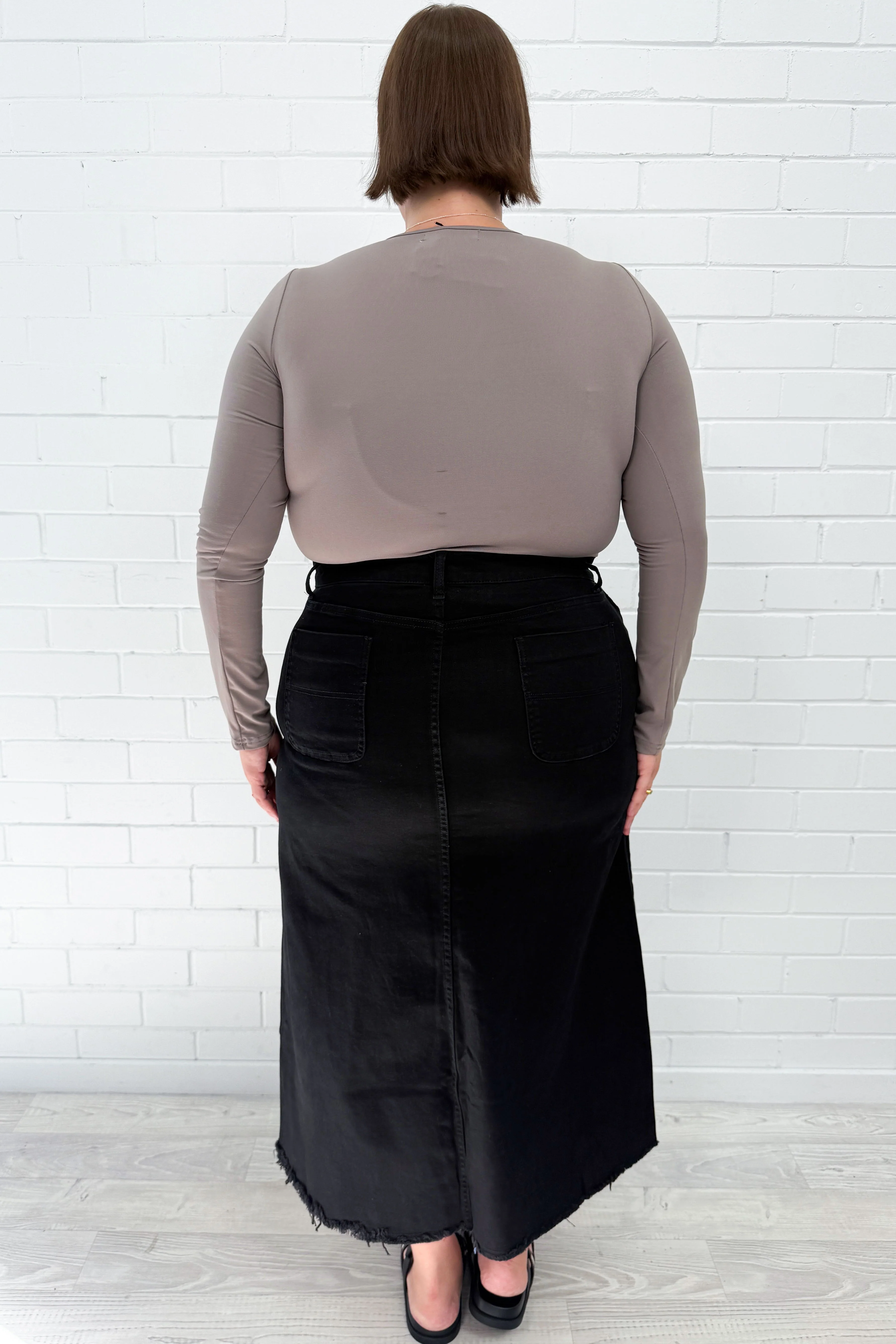 Gloucester Denim Maxi Skirt - Image 27