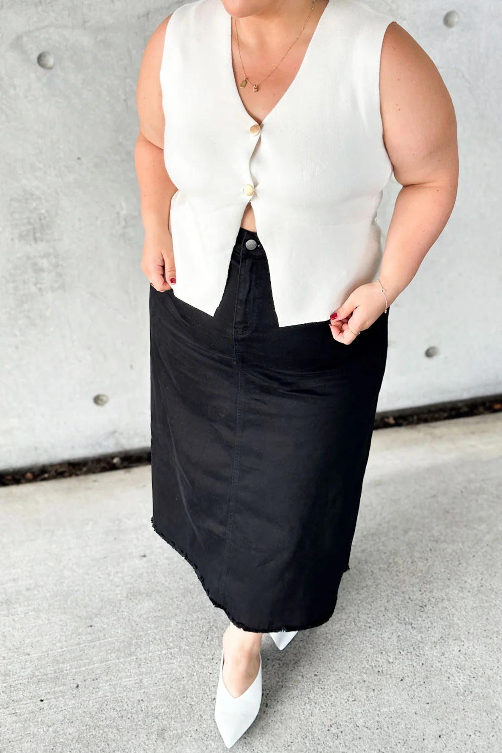Gloucester Denim Maxi Skirt - Image 31