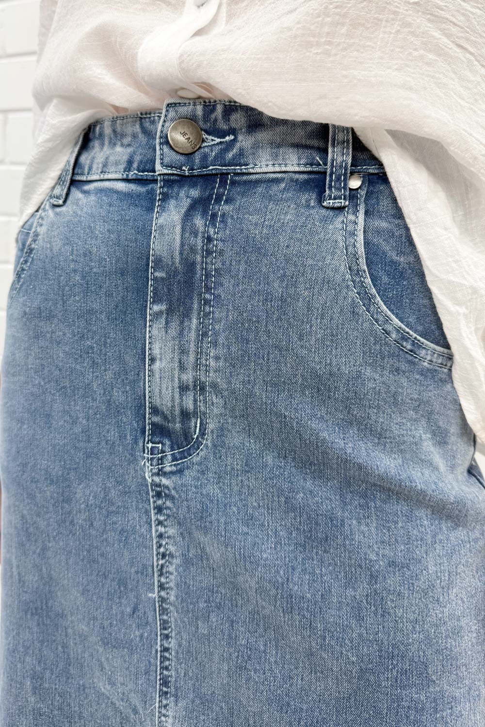 Gloucester Denim Maxi Skirt - Image 47