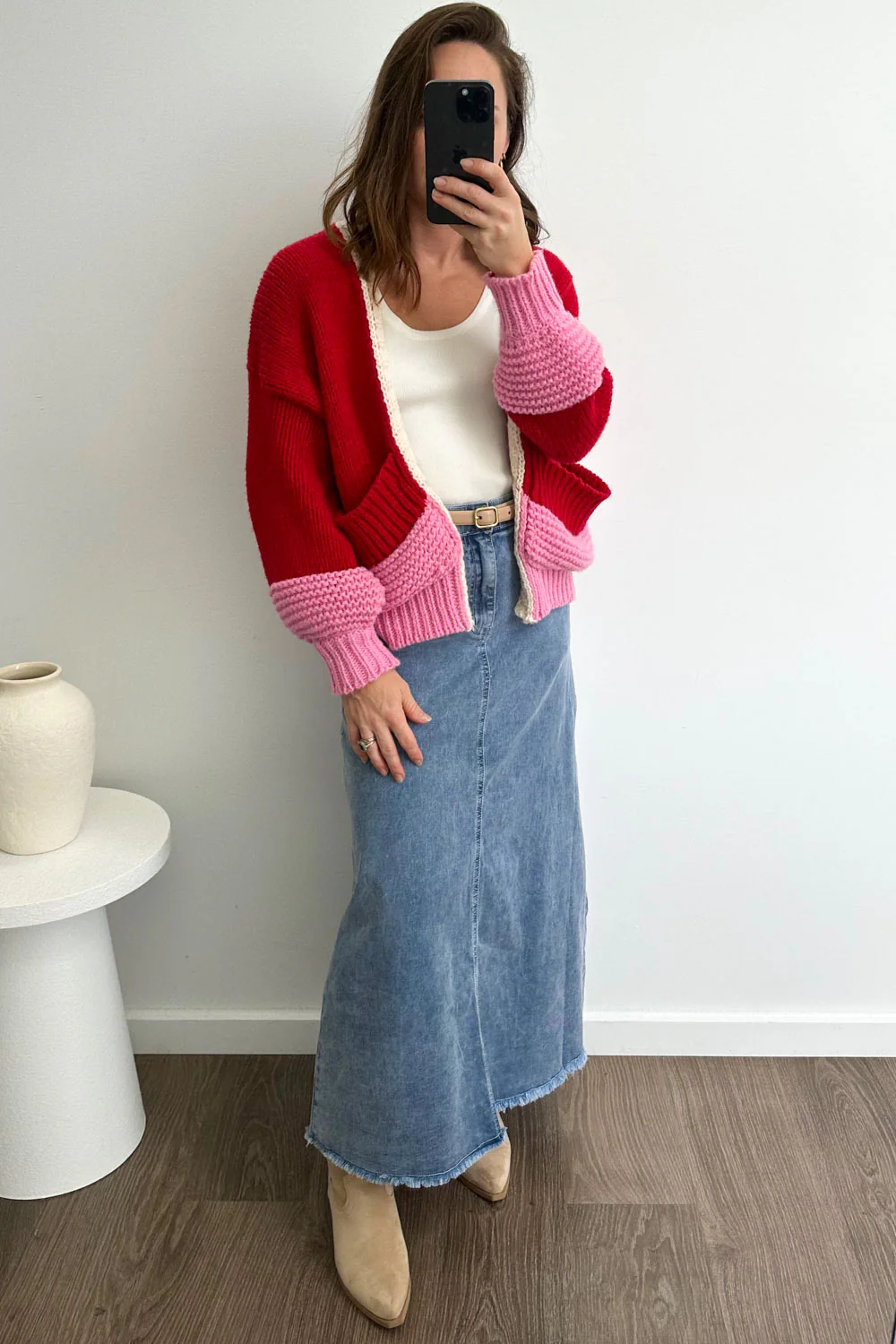 Gloucester Denim Maxi Skirt - Image 59