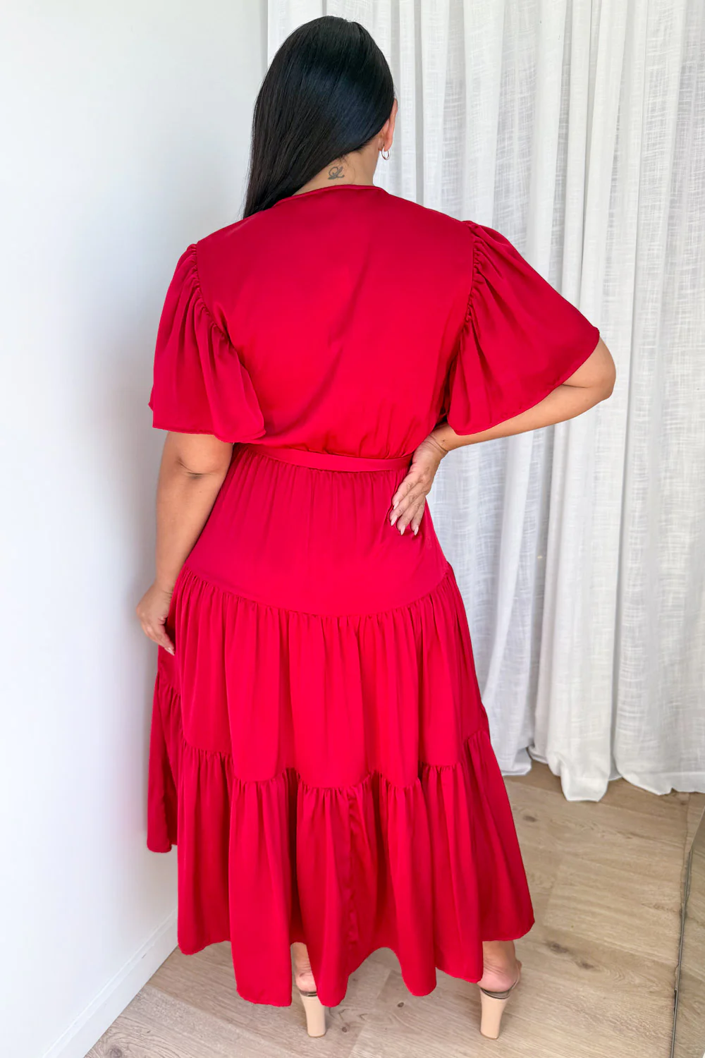 Halle Dress - Ruby - Image 10