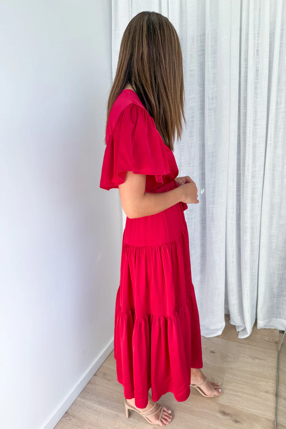 Halle Dress - Ruby - Image 4