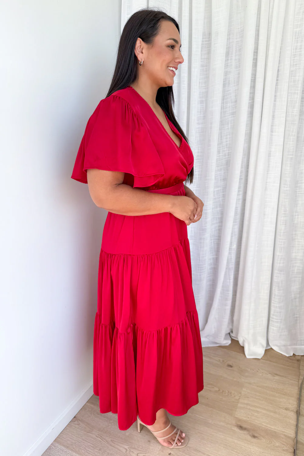 Halle Dress - Ruby - Image 9