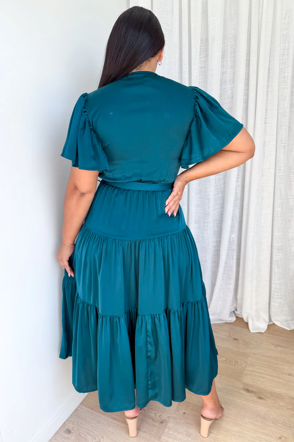 Halle Dress - Teal - Image 10