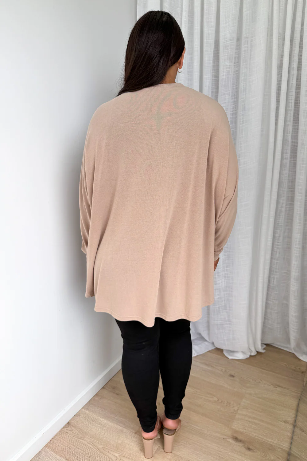 Harriette Shrug - Mocha - Image 10