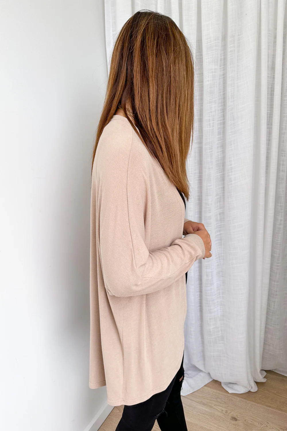 Harriette Shrug - Mocha - Image 5