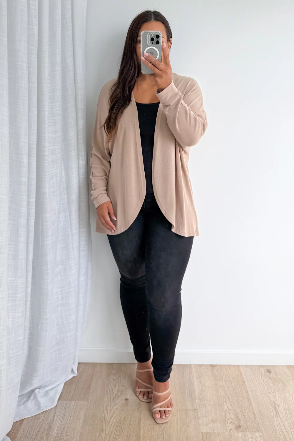 Harriette Shrug - Mocha - Image 7