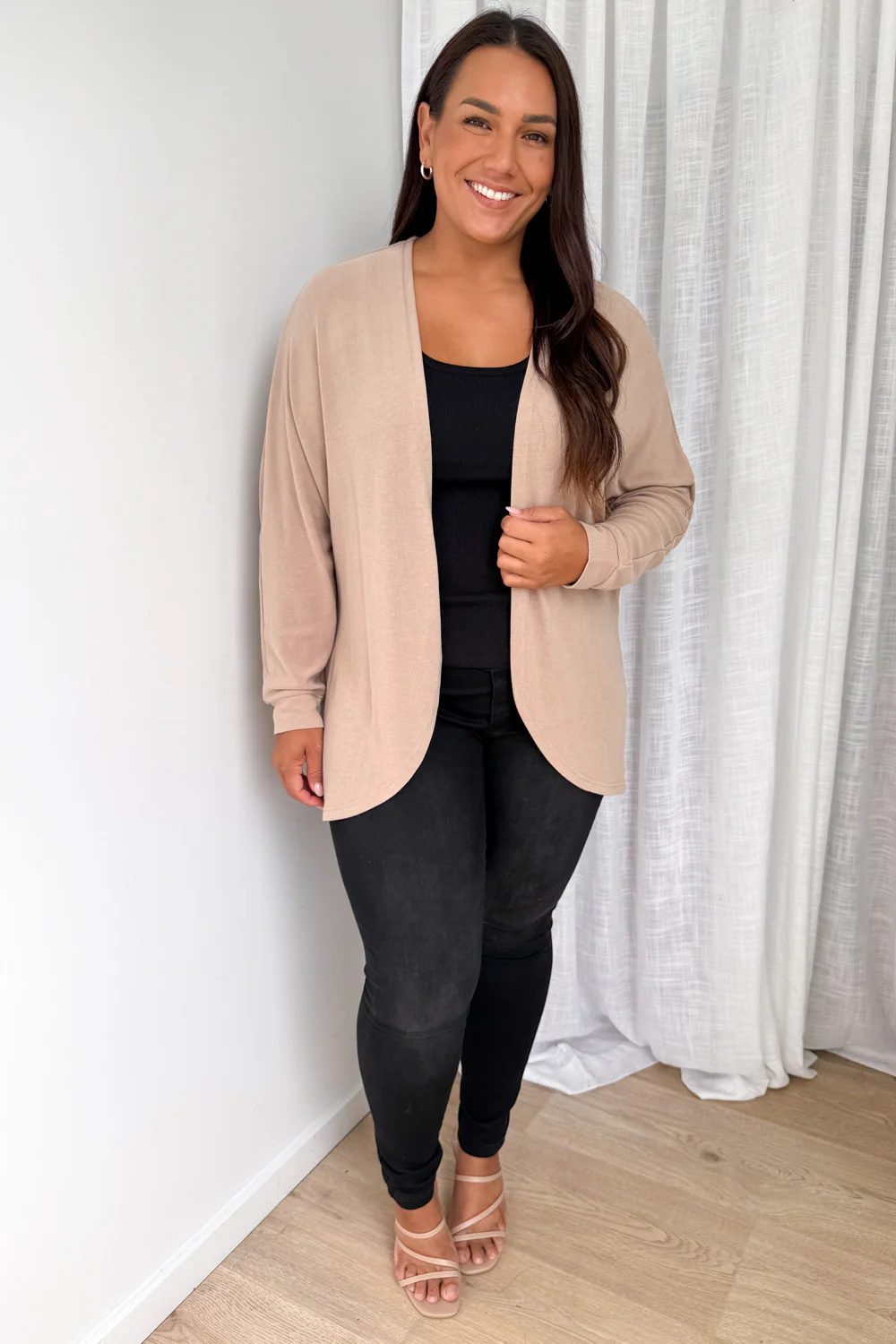 Harriette Shrug - Mocha - Image 8