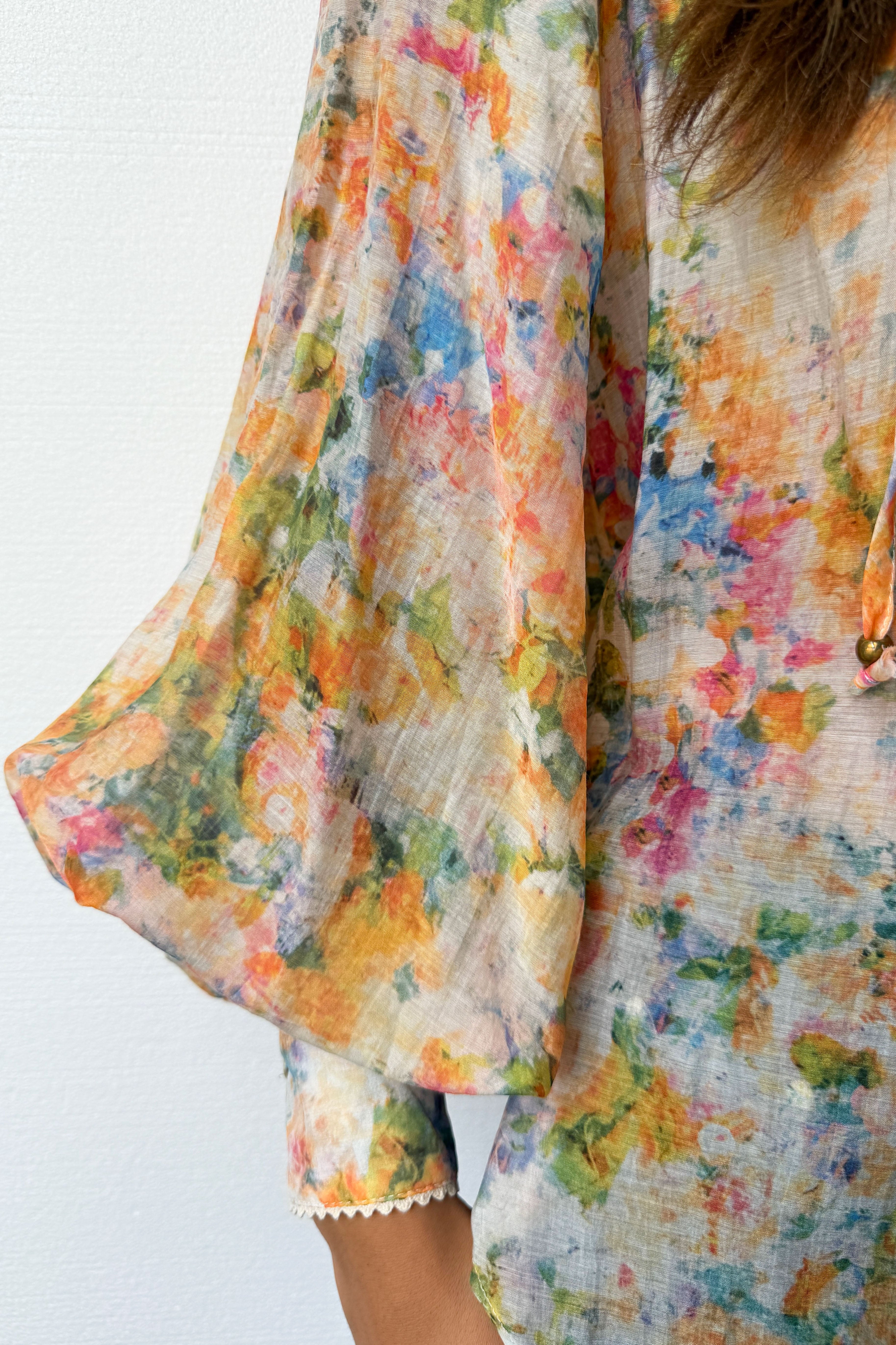 Haven Blouse - Pastel Watercolour - Image 21