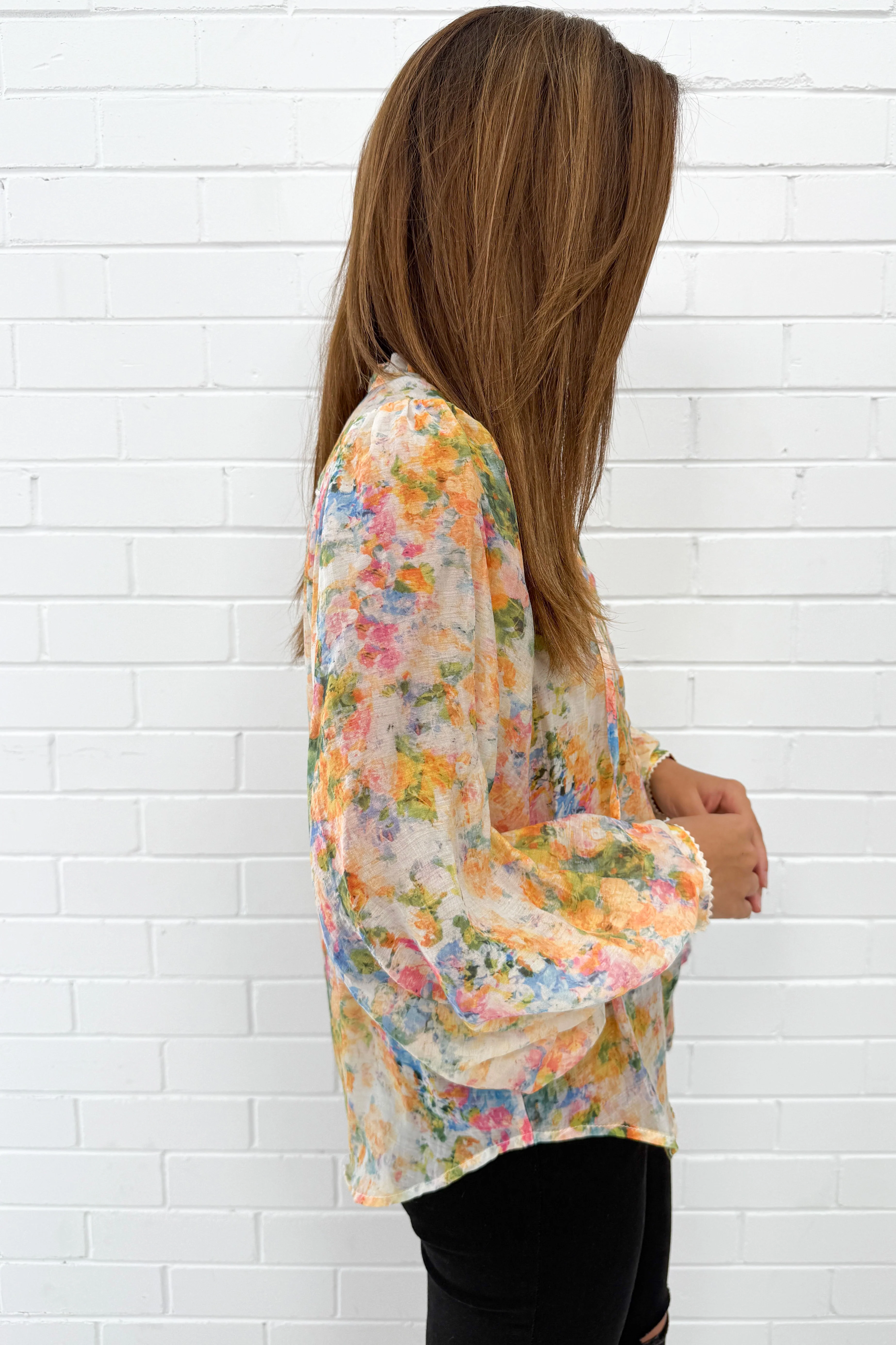 Haven Blouse - Pastel Watercolour - Image 25