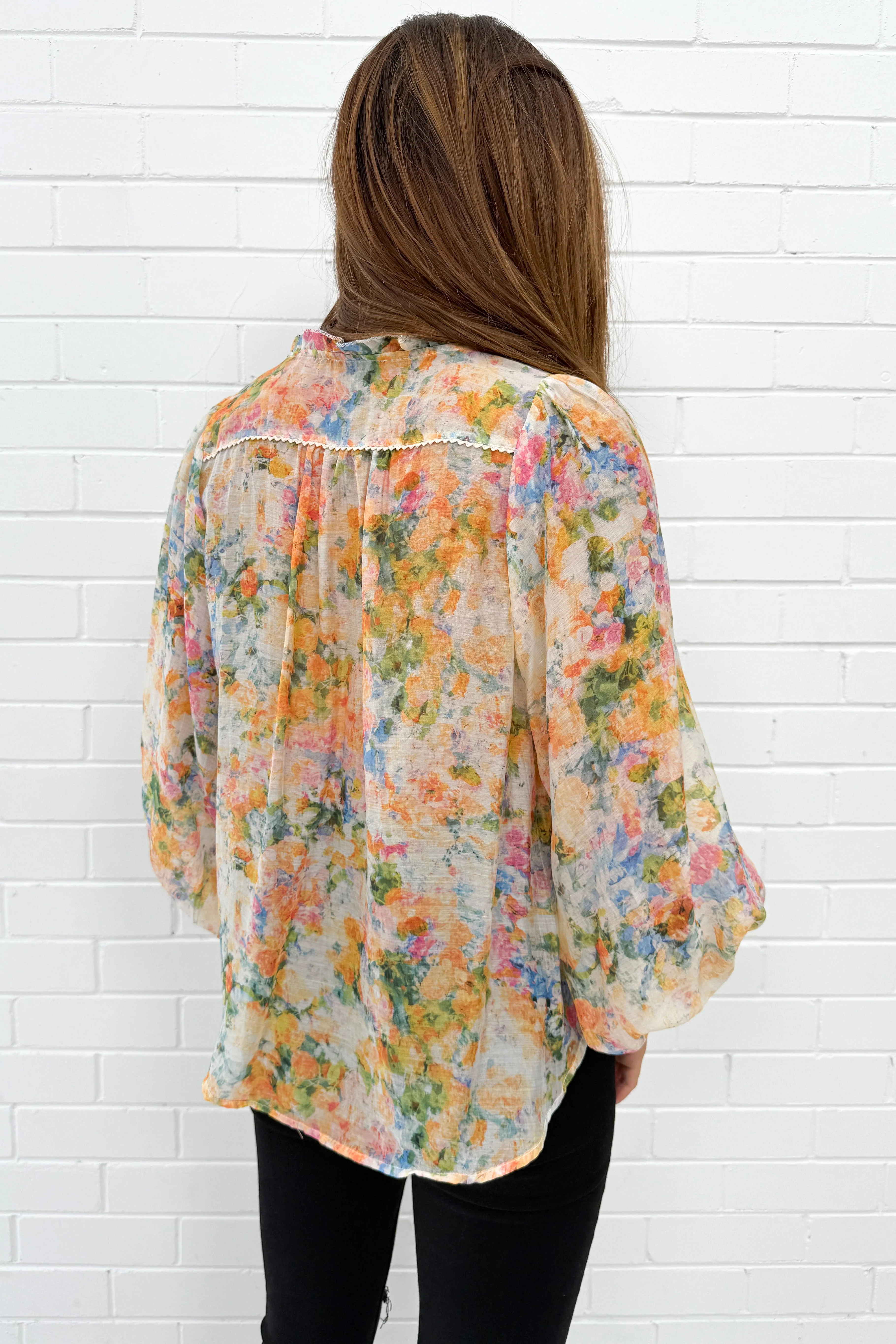 Haven Blouse - Pastel Watercolour - Image 26