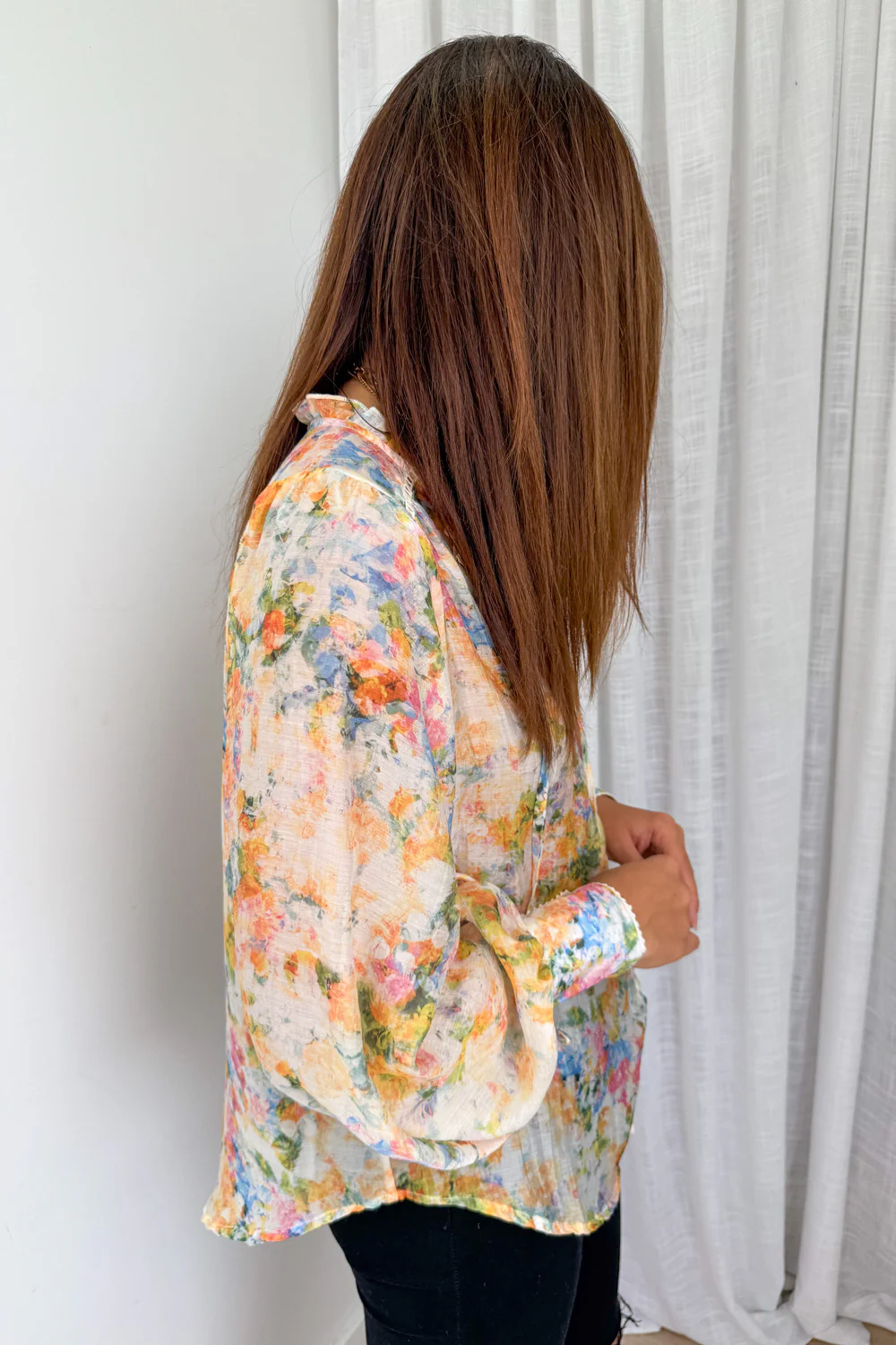 Haven Blouse - Pastel Watercolour - Image 6