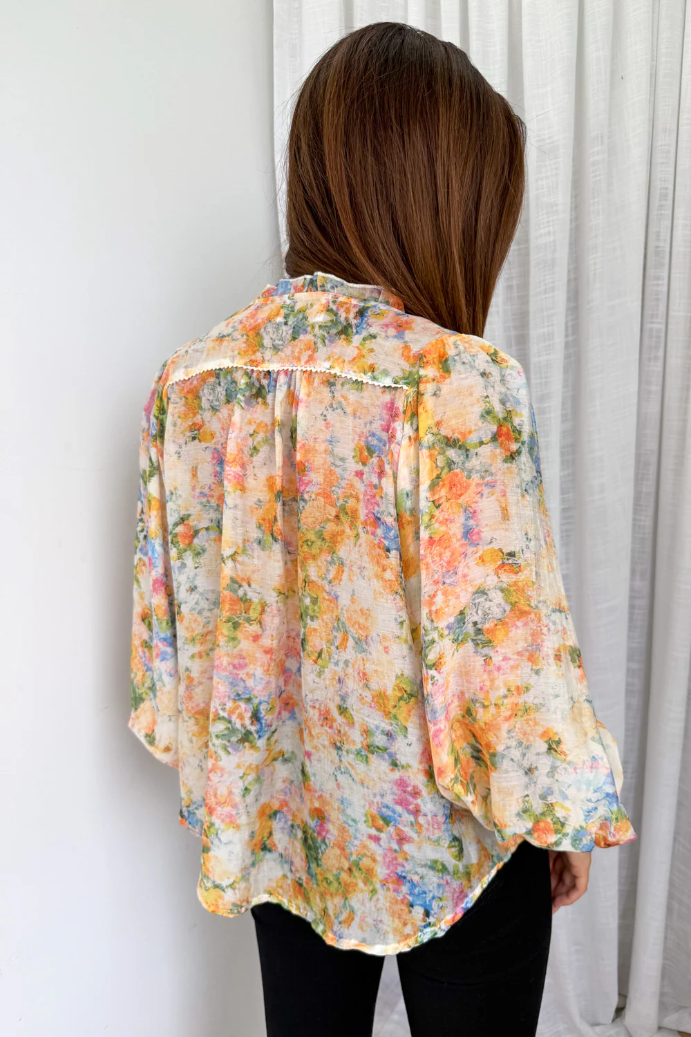 Haven Blouse - Pastel Watercolour - Image 7