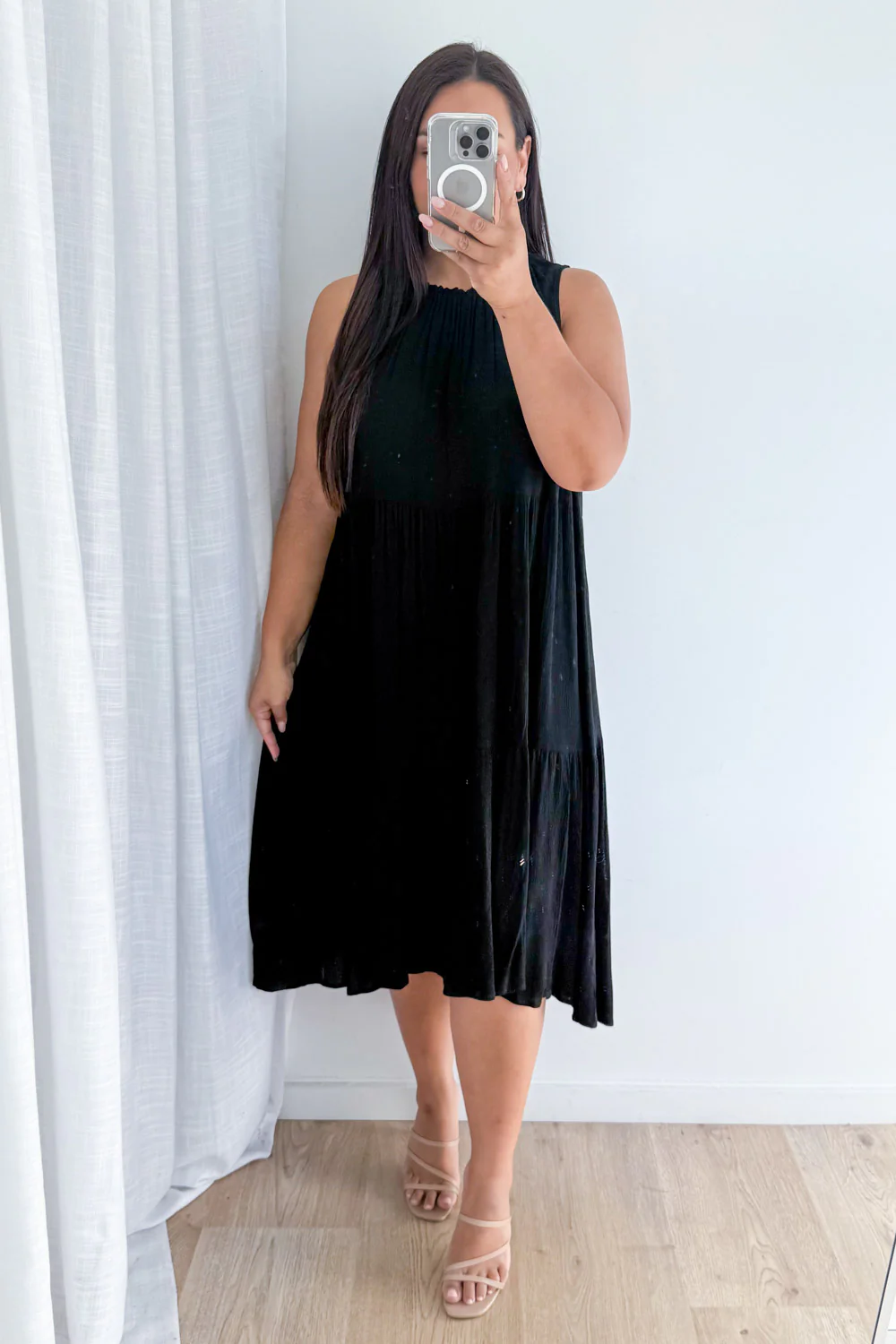 Hayley Dress - Black - Image 10
