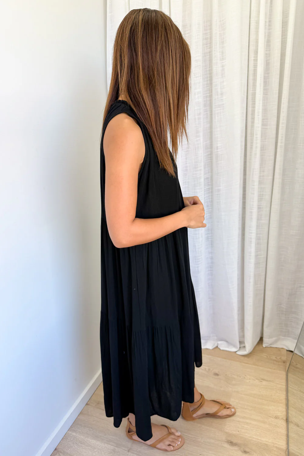 Hayley Dress - Black - Image 3