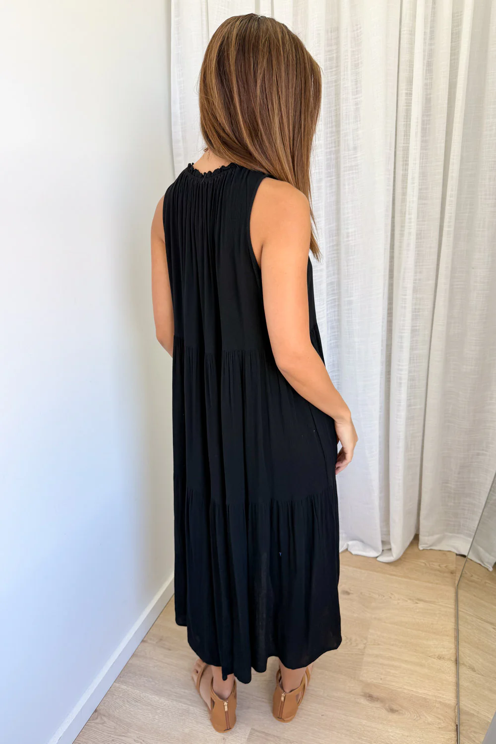 Hayley Dress - Black - Image 4