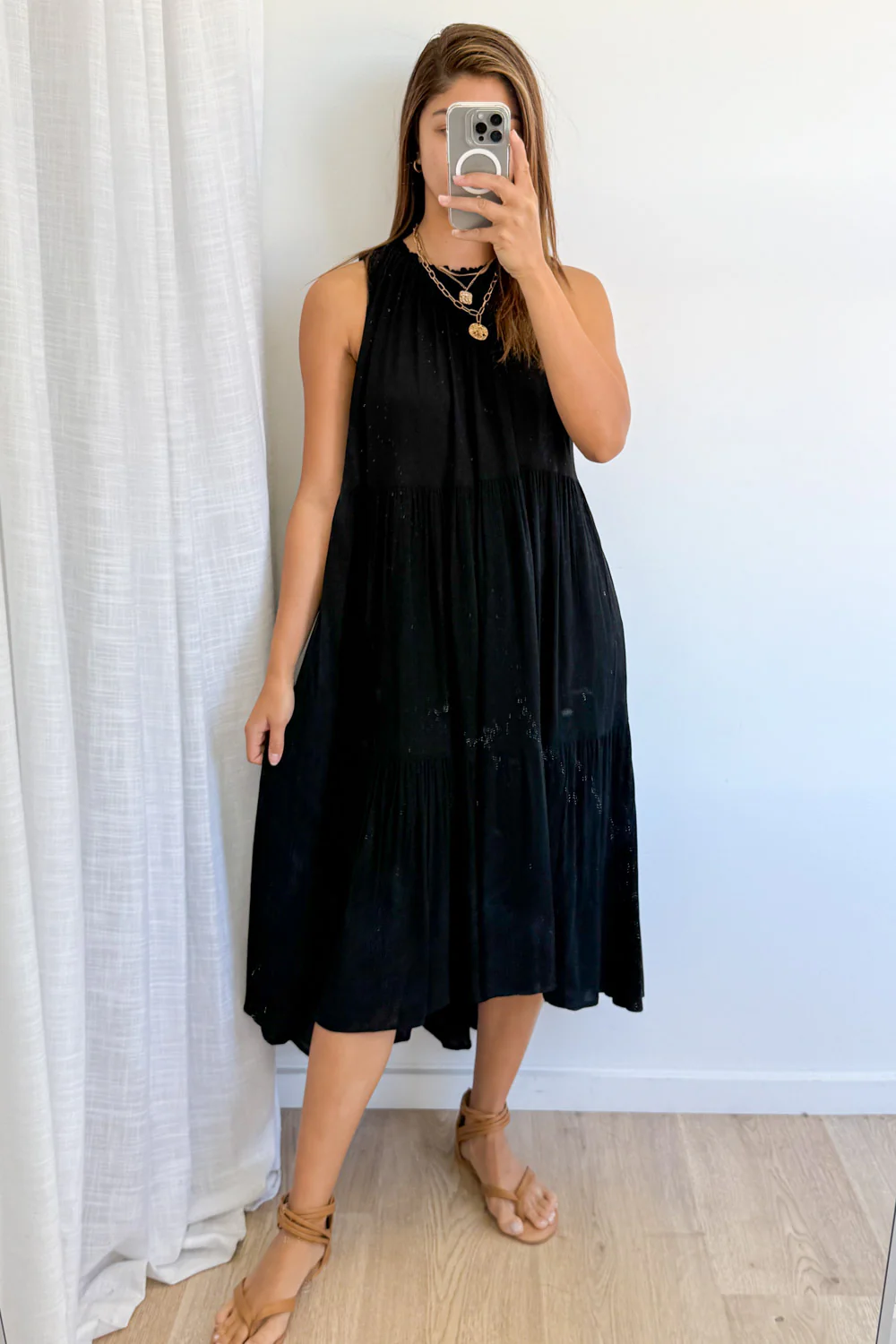 Hayley Dress - Black - Image 5