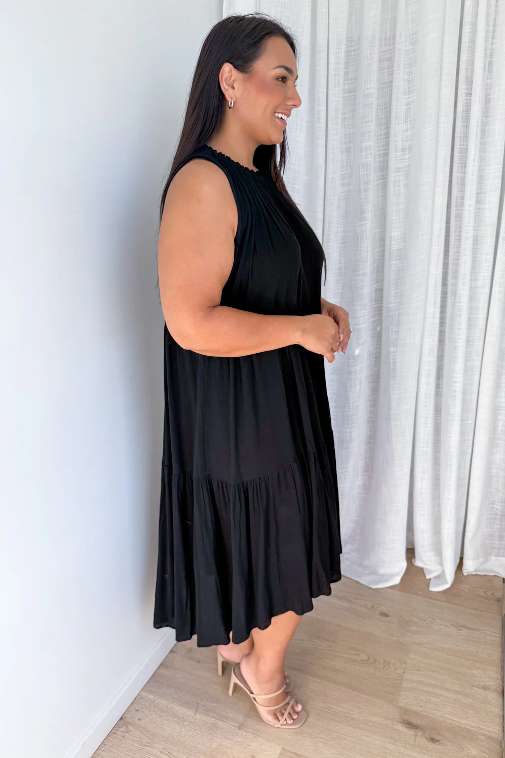 Hayley Dress - Black - Image 8