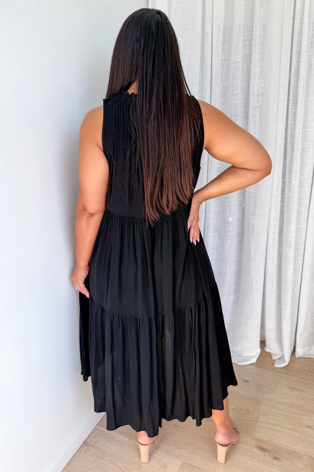 Hayley Dress - Black - Image 9