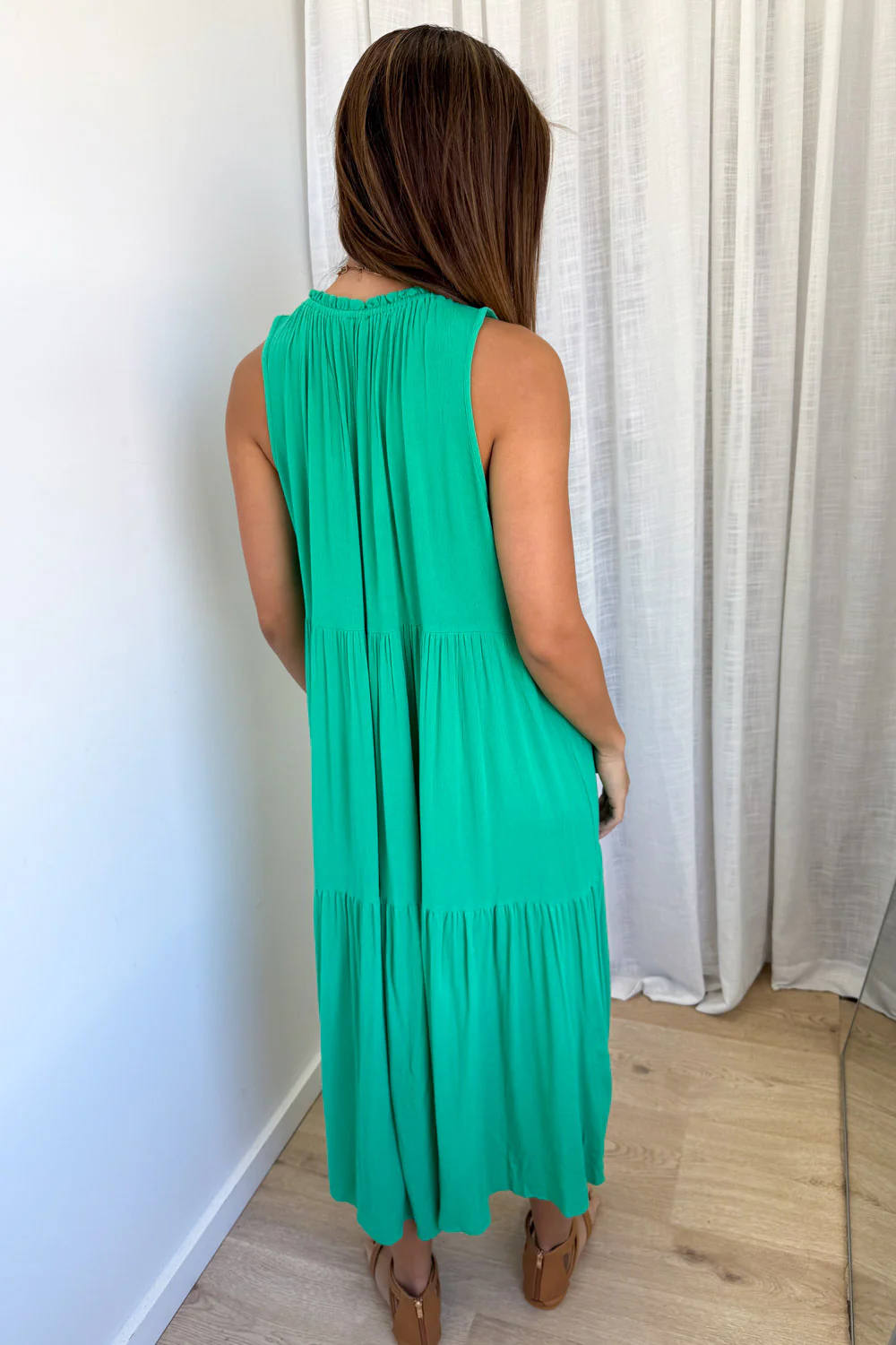 Hayley Dress - Green - Image 6