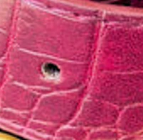 Hazel Twist Buckle Belt - Cherry - Image 4