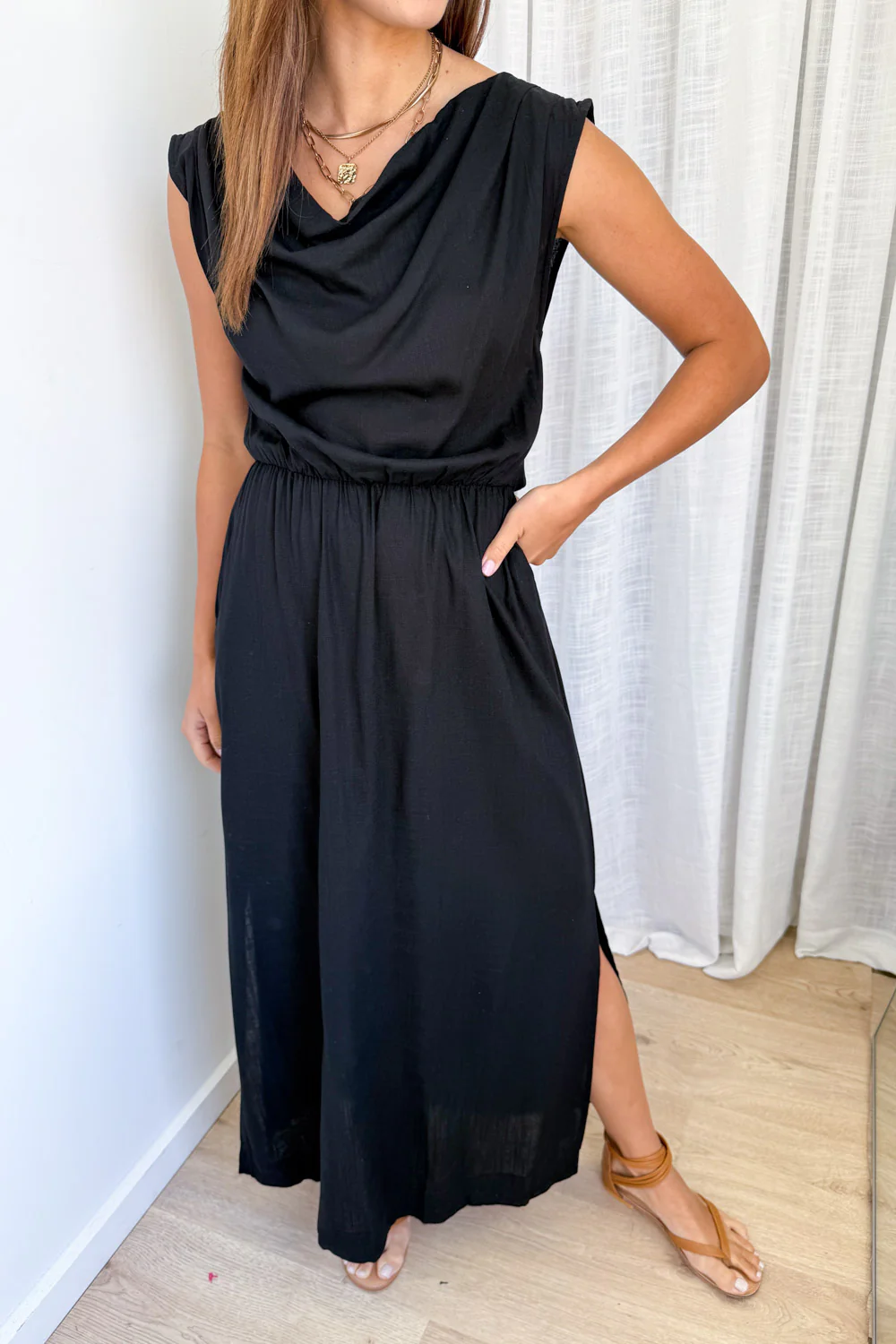 Heidi Dress - Black - Image 2