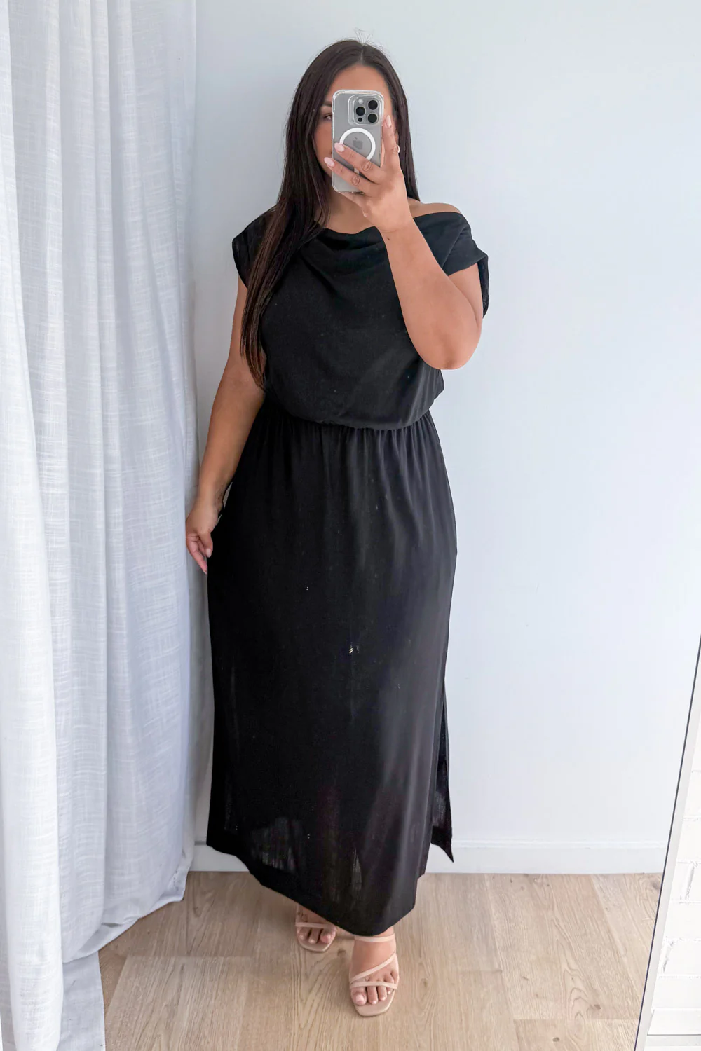 Heidi Dress - Black - Image 7