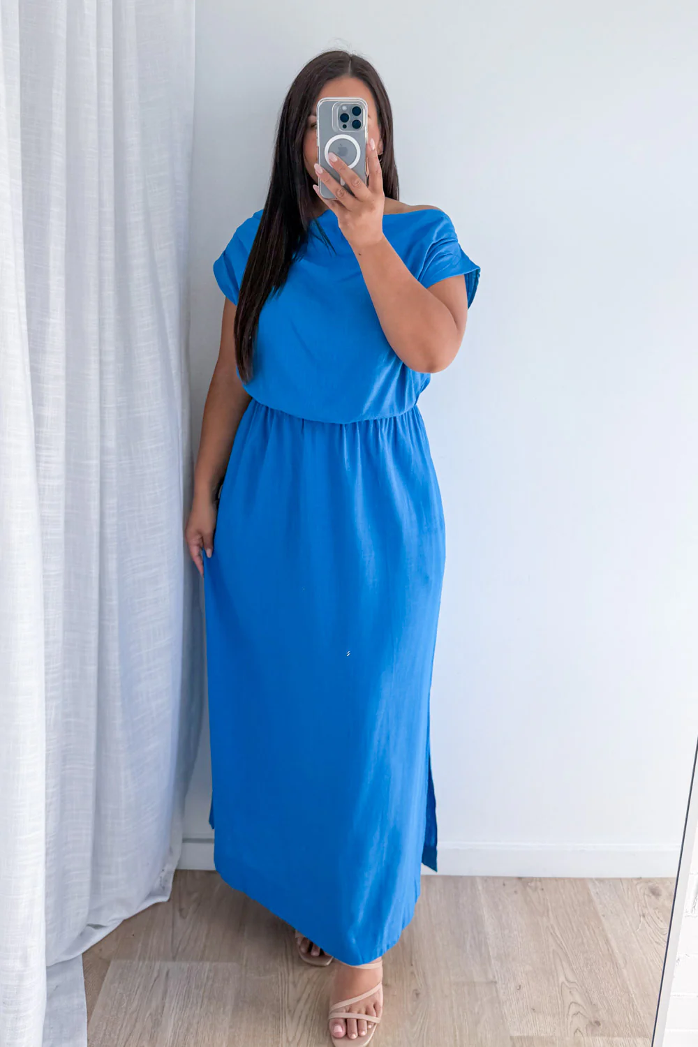 Heidi Dress - Cornflower Blue - Image 11