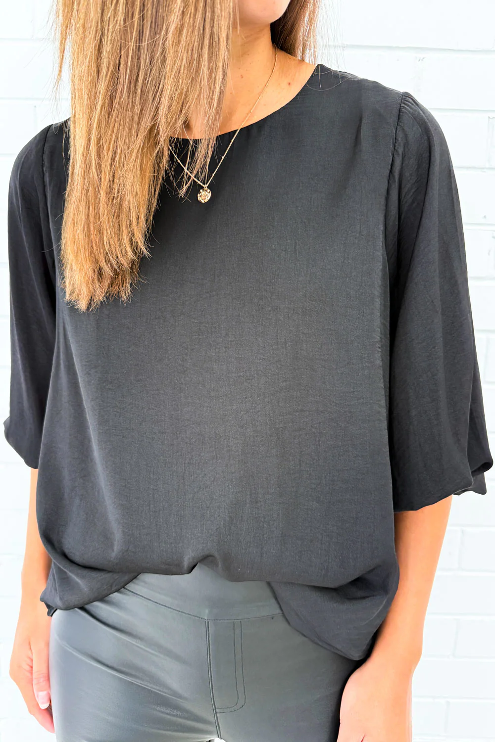 Henny Blouse - Black - Image 2
