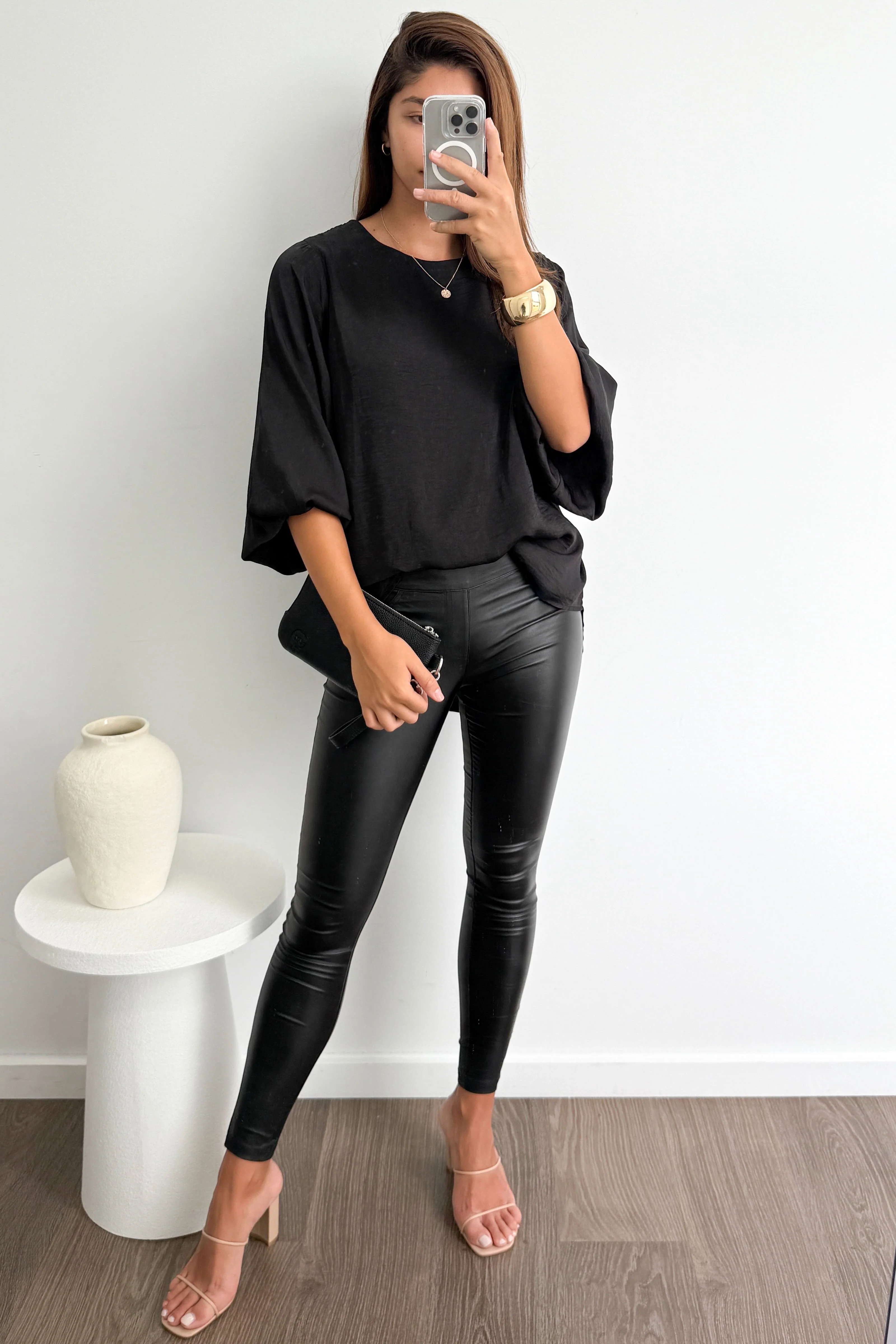 Henny Blouse - Black - Image 5