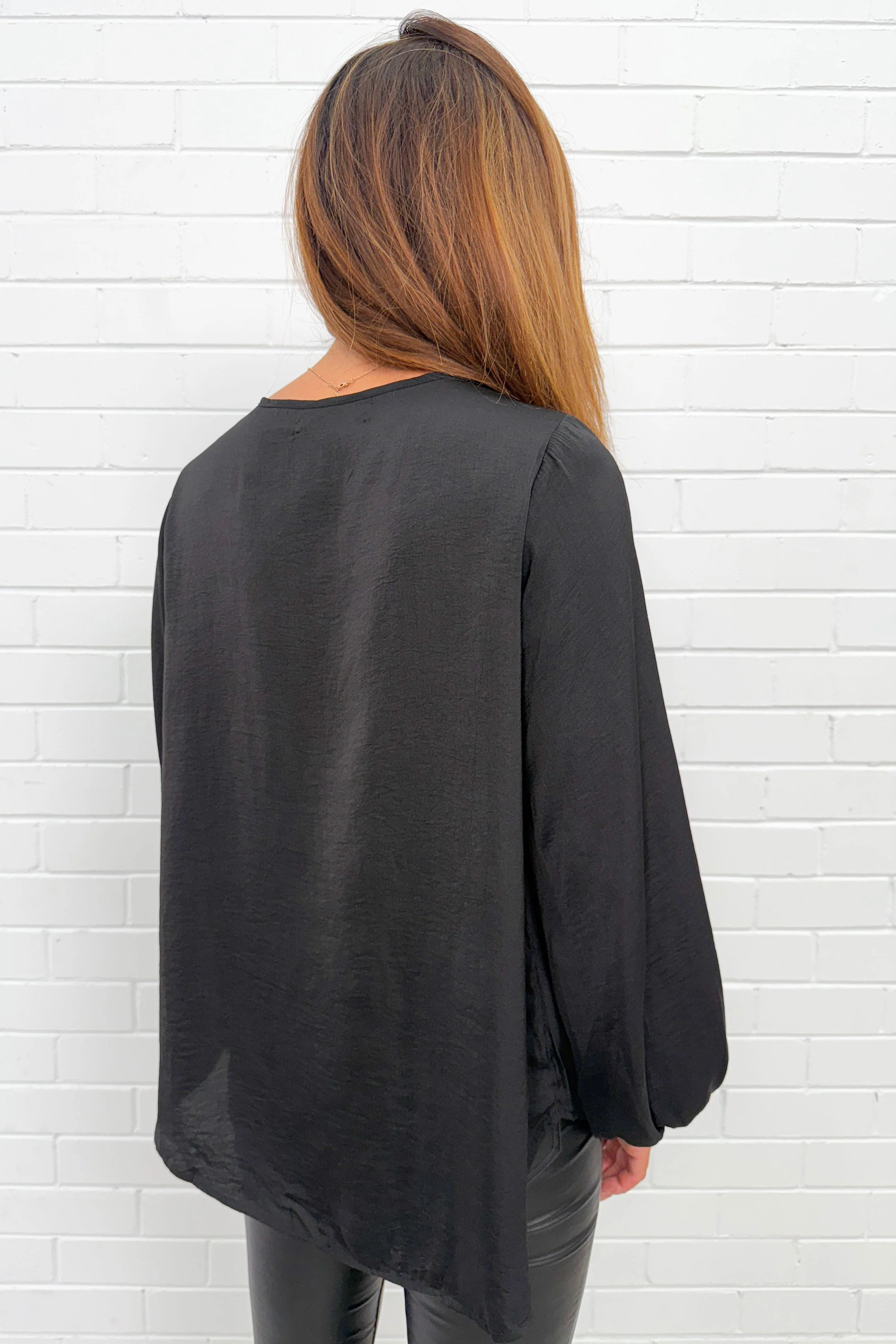Henny Blouse - Black - Image 8