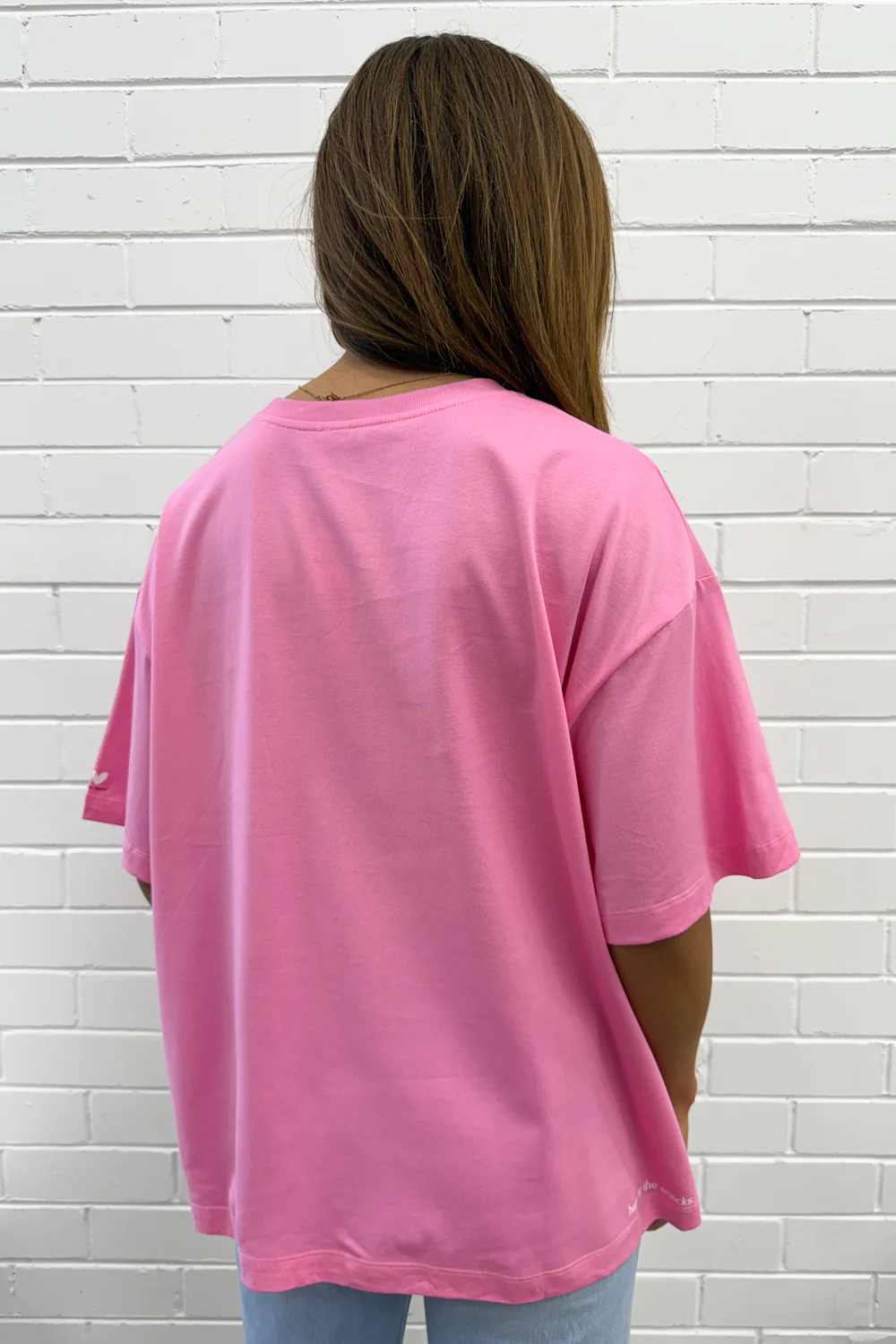 Here For The Snacks Oversized Tee - Image 35