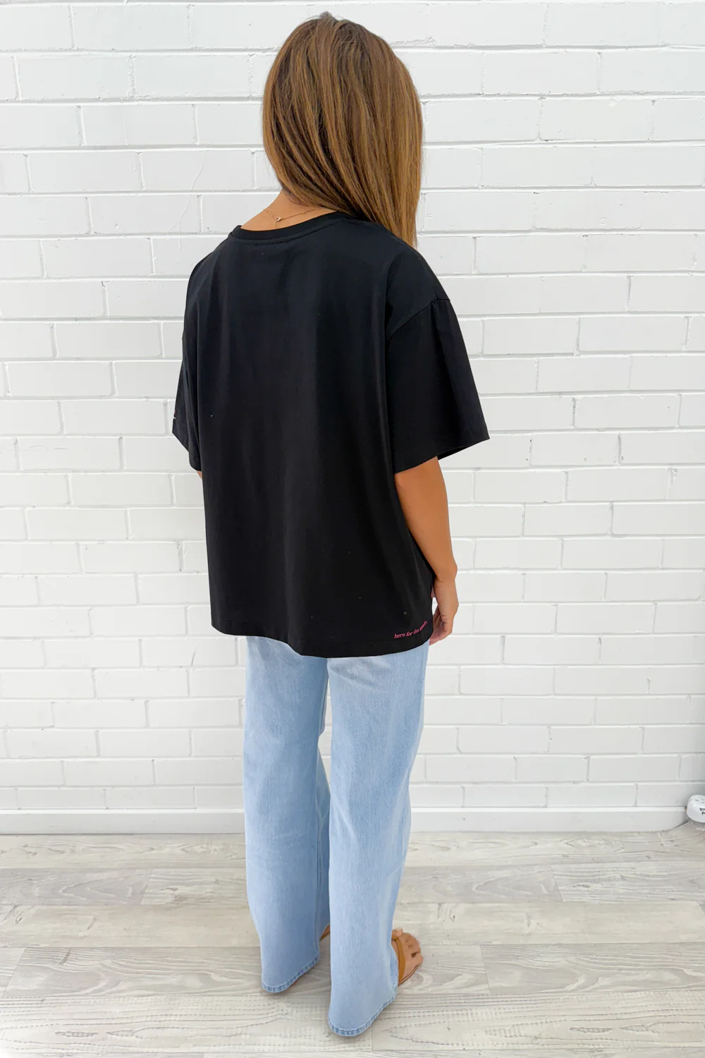 Here For The Snacks Oversized Tee - Image 9