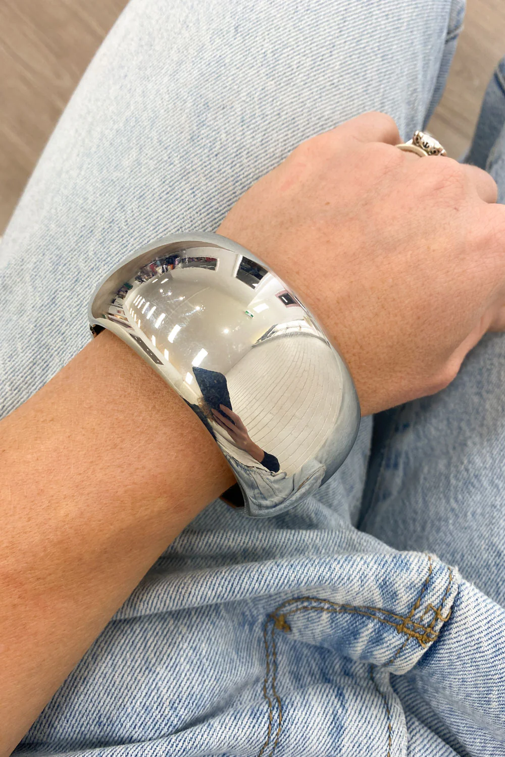 Hinge Cuff Bangle - Image 2