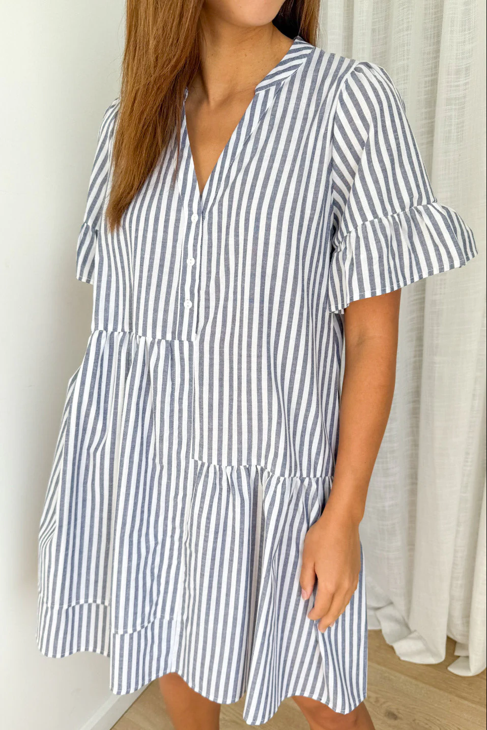 Imogen Dress - Black Gingham - Image 2