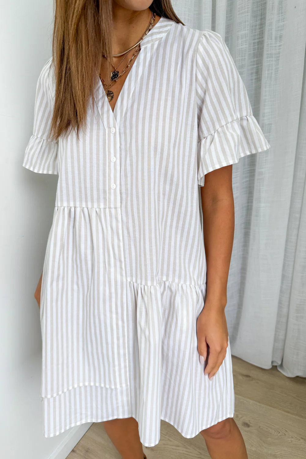 Imogen Dress - Black Gingham - Image 61