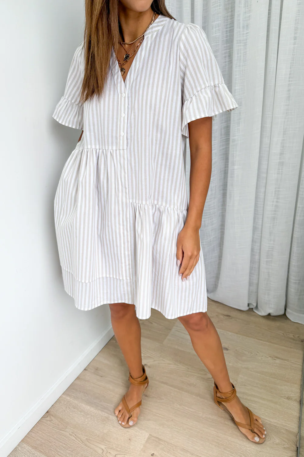 Imogen Dress - Black Gingham - Image 62