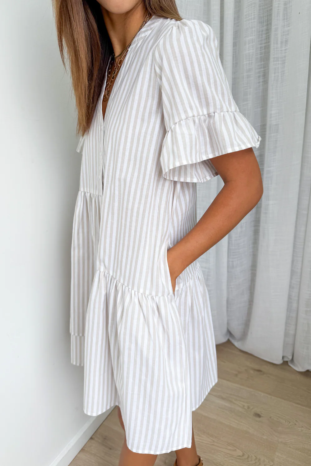 Imogen Dress - Black Gingham - Image 63