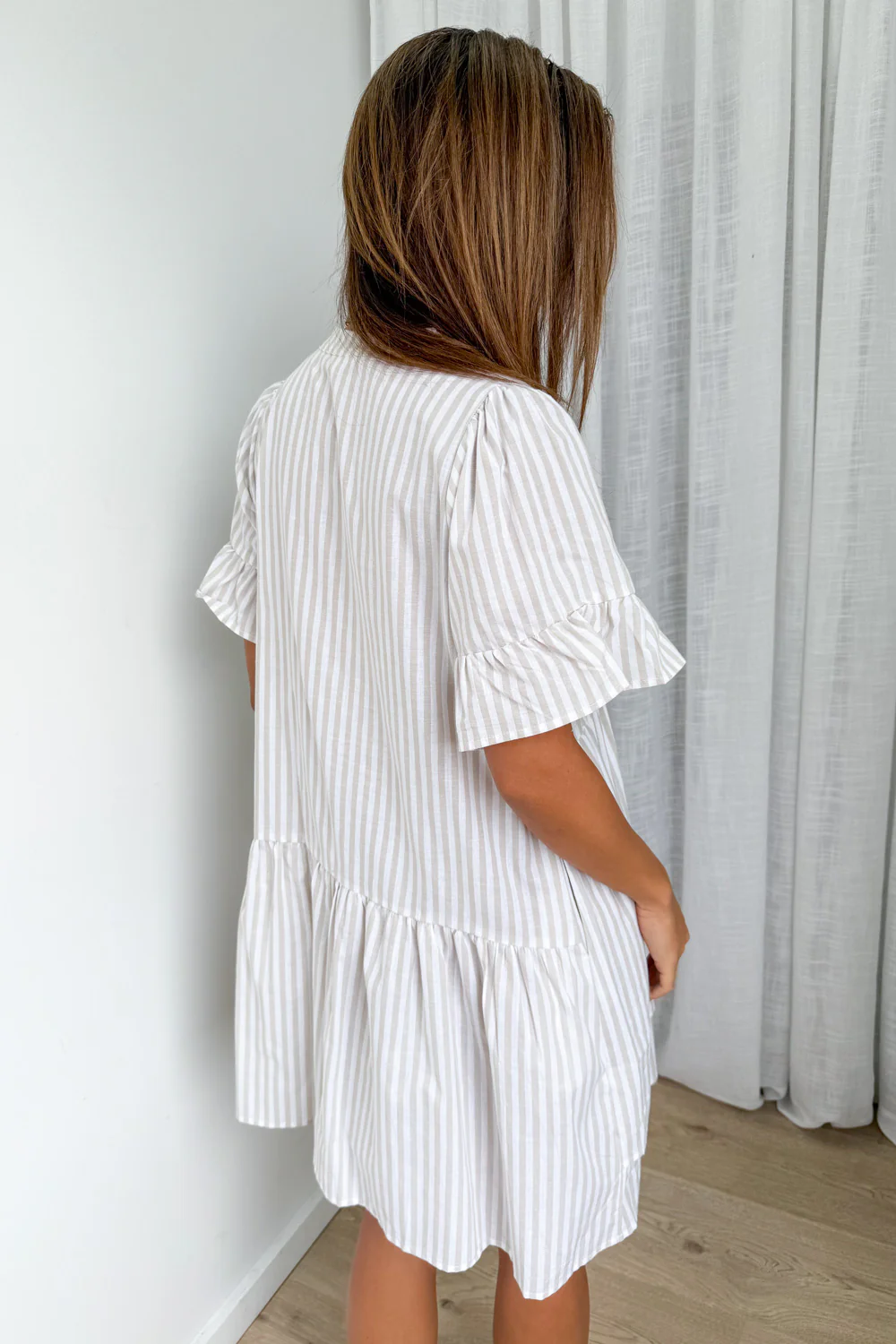 Imogen Dress - Black Gingham - Image 65