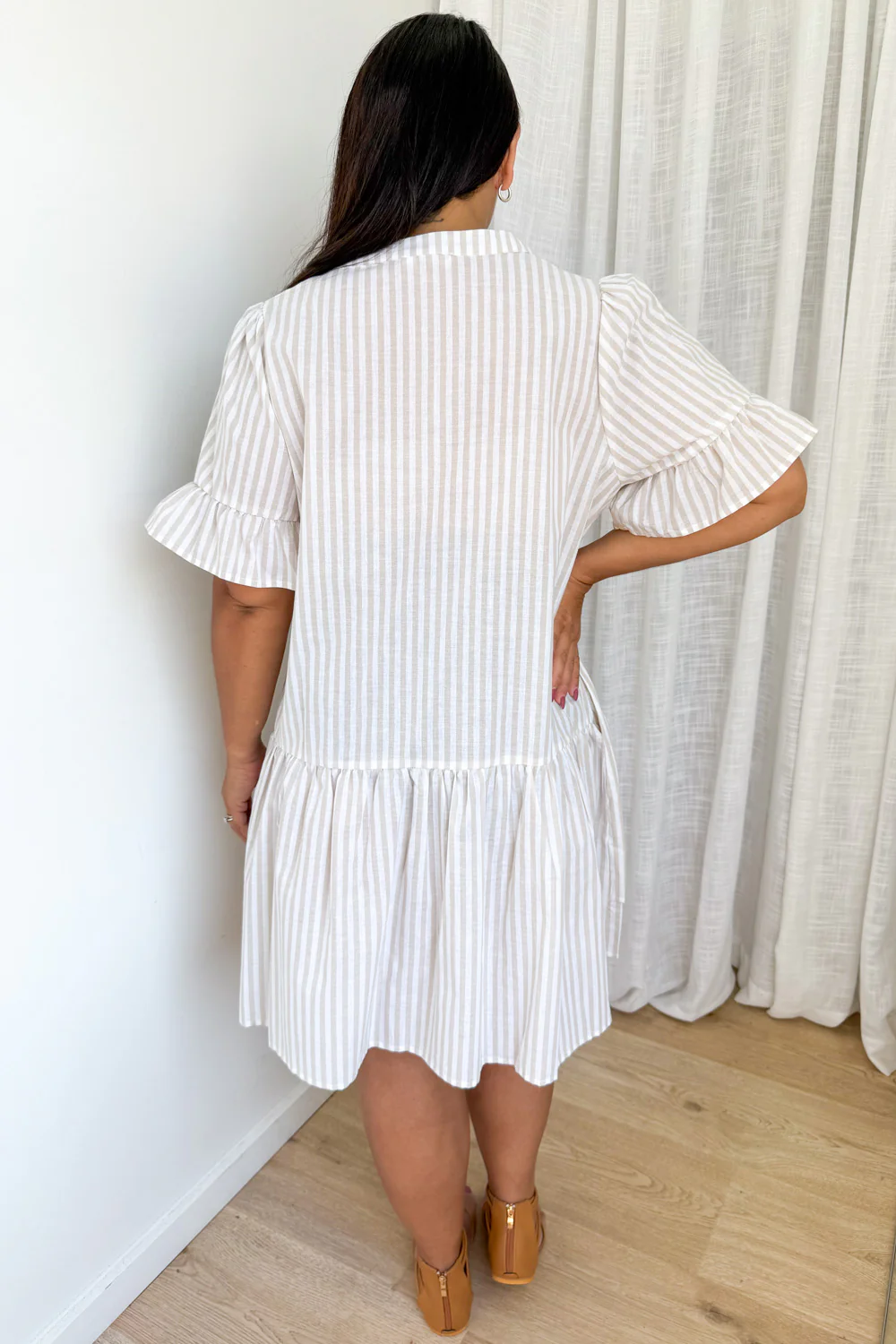 Imogen Dress - Black Gingham - Image 70