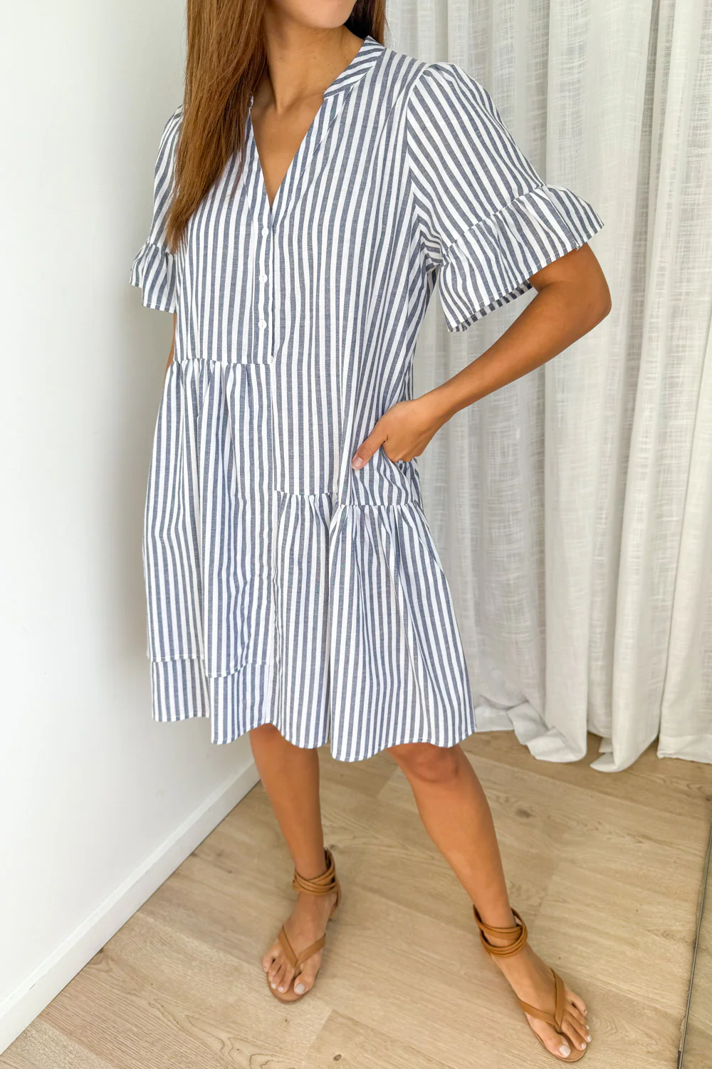Imogen Dress - Black Gingham - Image 72