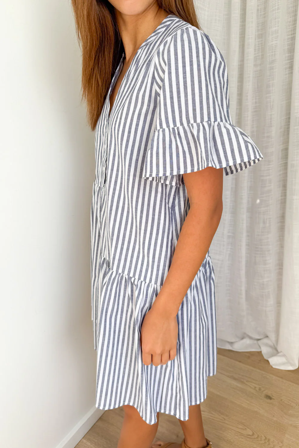 Imogen Dress - Black Gingham - Image 74