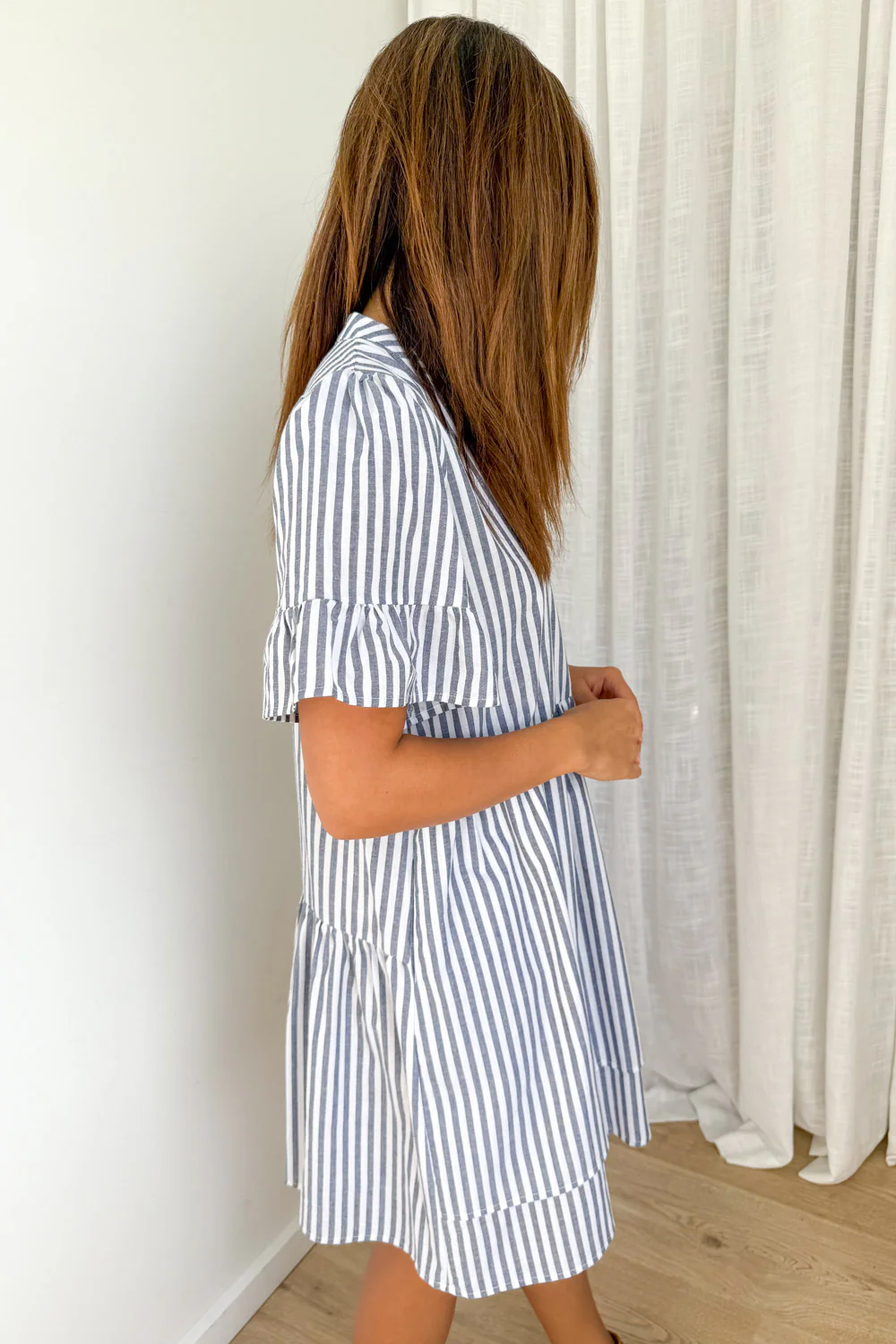 Imogen Dress - Black Gingham - Image 75