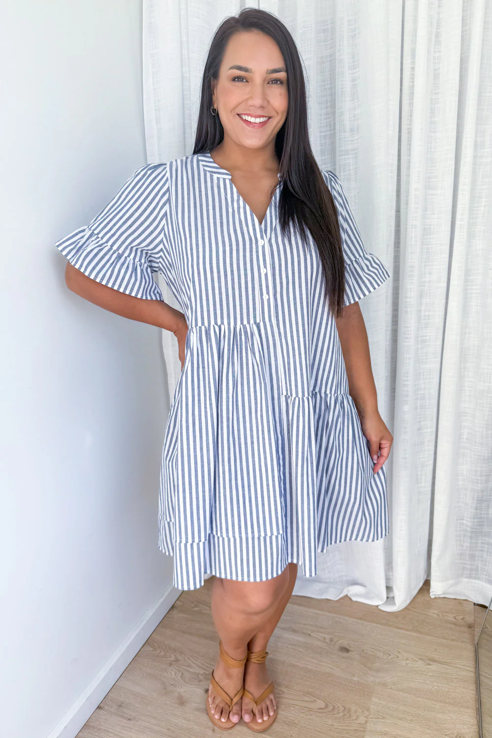 Imogen Dress - Black Gingham - Image 79