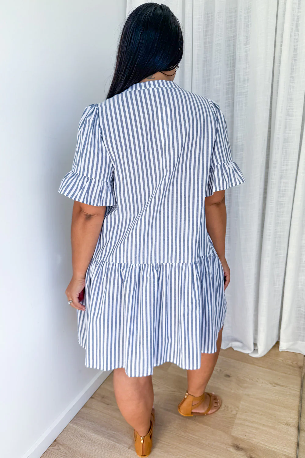 Imogen Dress - Black Gingham - Image 81