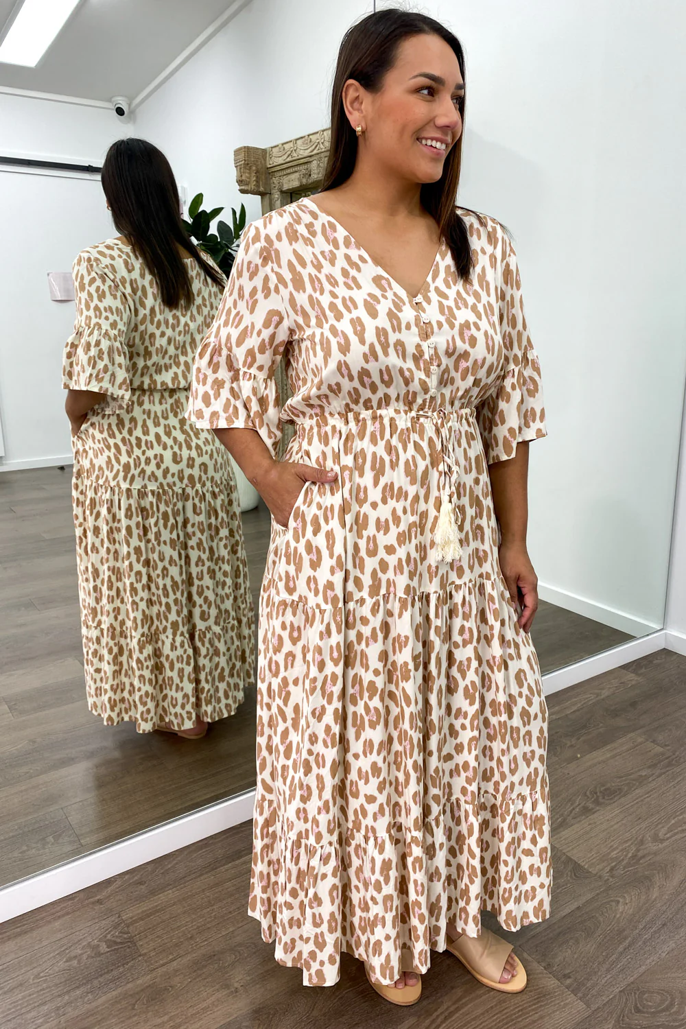 Indi Dress - Black Spot - Image 104