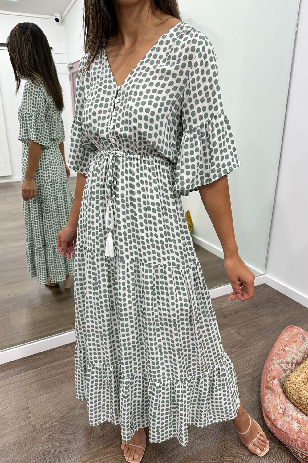 Indi Dress - Black Spot - Image 21